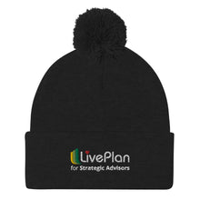 Load image into Gallery viewer, Strategic Advisor LivePlan Love: Pom-Pom Beanie