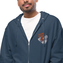 Load image into Gallery viewer, Spiders: Unisex Fleece Zip Up Hoodie