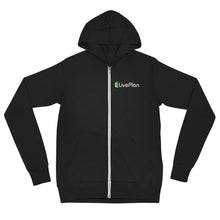 Load image into Gallery viewer, LivePlan Love: Unisex Lightweight Zip Hoodie