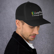 Load image into Gallery viewer, Strategic Advisor LivePlan Love: Trucker Cap
