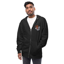Load image into Gallery viewer, Spiders: Unisex Fleece Zip Up Hoodie
