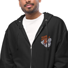 Load image into Gallery viewer, Spiders: Unisex Fleece Zip Up Hoodie
